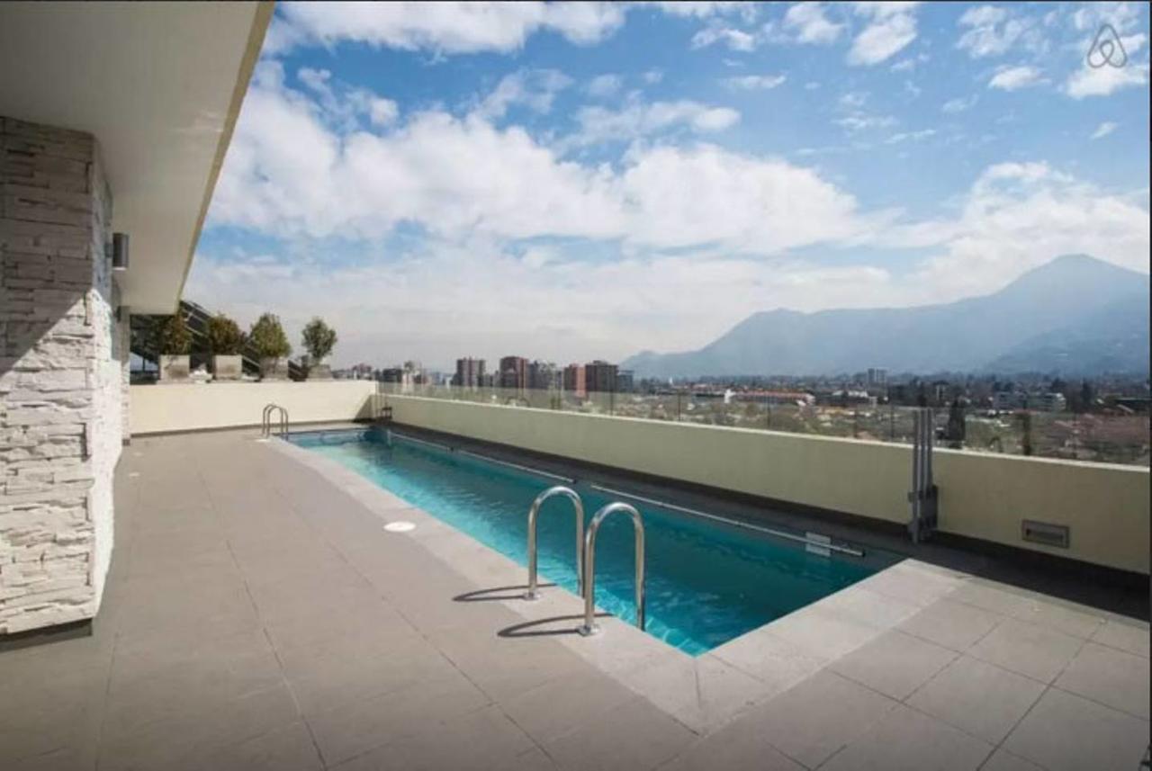 Lotus Blanc Studio- W/ Mountain View, Pool And Gym Appartement Santiago Buitenkant foto